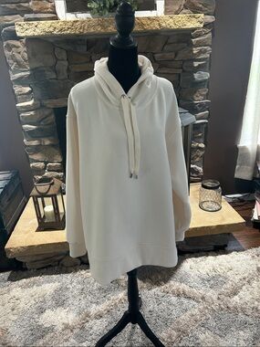 Cozy Ivory Oversized Hoodie